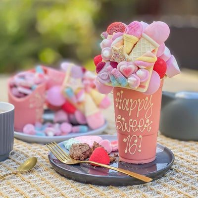Sweet Trees Personalised Pink Chocolate Smash Cup